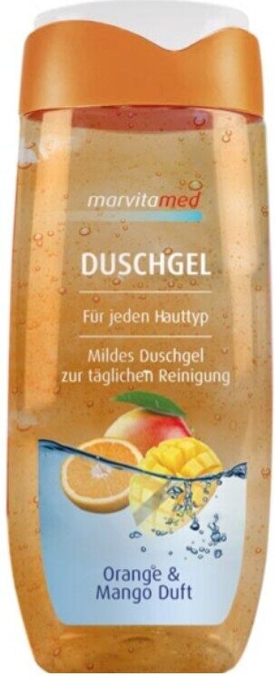 Marvita med dušas želeja ar Mango un apelsīnu aromātu, 300 ml